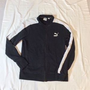 Black and white Puma Jacket size Medium
